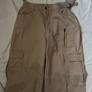 Women's Tan Cargo Pants